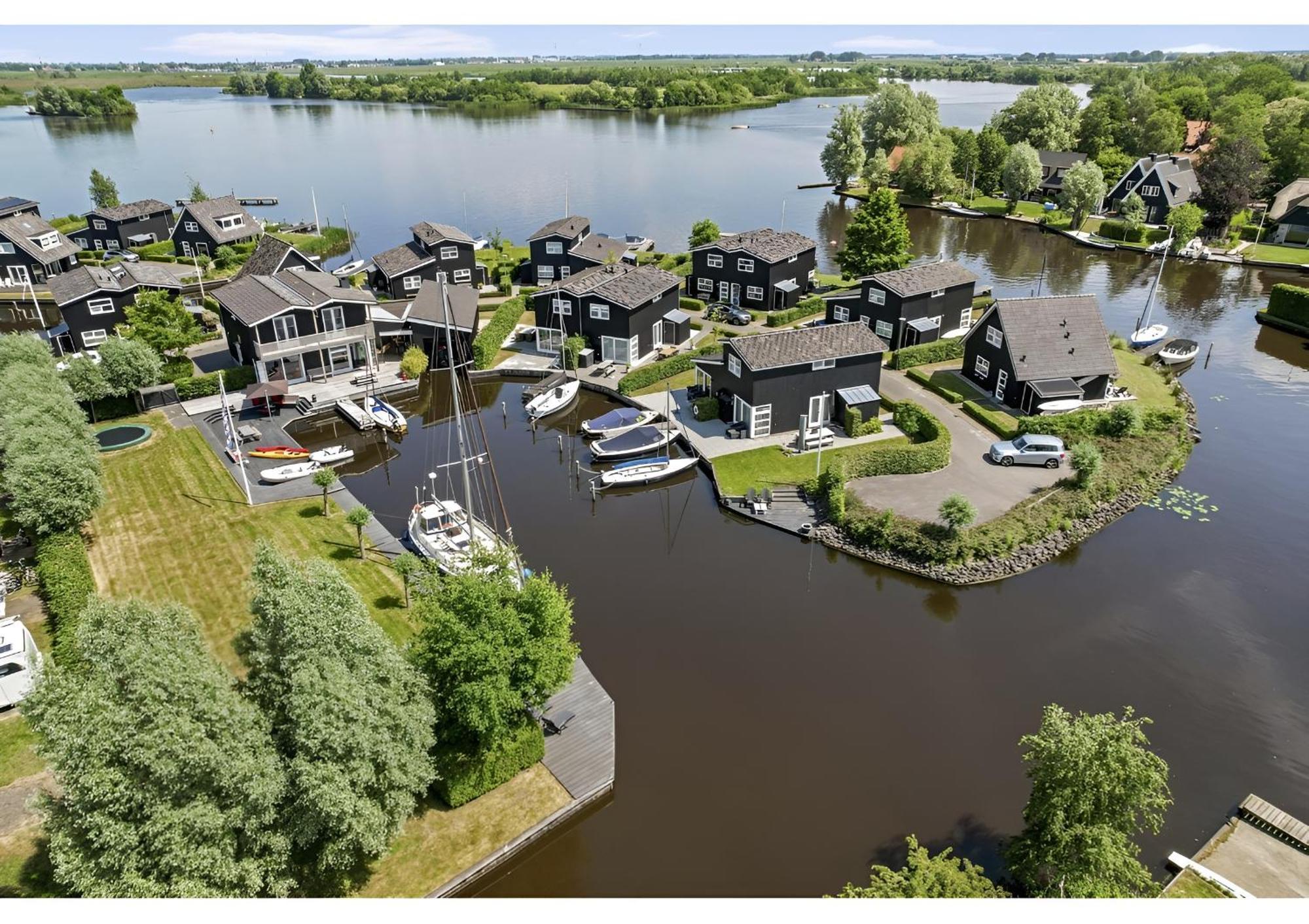Waterpark Oan 'E Poel Bij Sneekermeer Terherne Buitenkant foto